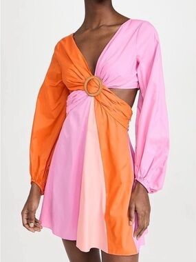 staud landscape dress pink hillheady on LTK